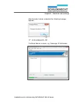 Предварительный просмотр 64 страницы schildknecht DATAEAGLE 3323 Installation And Commissioning Manual