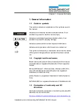 Preview for 6 page of schildknecht DATAEAGLE COMPACT 4 Series Installation And Commissioning Manual