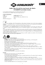 Предварительный просмотр 3 страницы Schildkröt 510391 User Manual