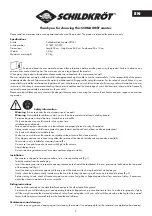 Предварительный просмотр 5 страницы Schildkröt 510391 User Manual