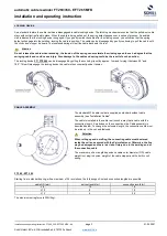 Preview for 3 page of Schill FT 260 Installation And Operating Instruction