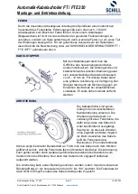 Предварительный просмотр 2 страницы Schill FT 350 Fitting And Operating Instructions