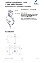 Preview for 9 page of Schill FT 350 Fitting And Operating Instructions