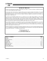 Preview for 3 page of Schiller Grounds Care 75-75025 Operator'S Manual