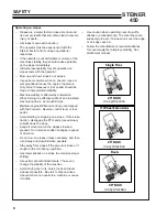 Preview for 8 page of Schiller Grounds Care 75-75025 Operator'S Manual