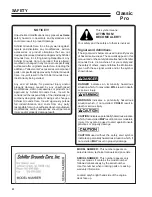 Preview for 4 page of Schiller Grounds Care Bob-Cat CLASSIC PRO 932007G Parts Manual