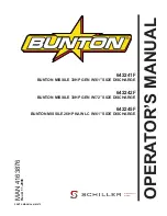 Schiller Grounds Care BUNTON 642241F Operator'S Manual preview