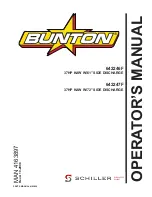 Schiller Grounds Care BUNTON 642246F Operator'S Manual preview