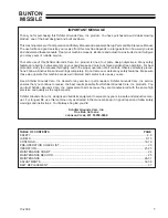 Preview for 3 page of Schiller Grounds Care BUNTON 642246F Operator'S Manual