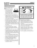 Preview for 5 page of Schiller Grounds Care BUNTON 642246F Operator'S Manual