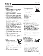 Preview for 9 page of Schiller Grounds Care BUNTON 642246F Operator'S Manual