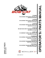 Schiller BOB-CAT 912480A Operator'S Manual & Parts List preview