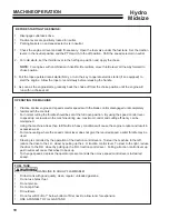 Preview for 12 page of Schiller BOB-CAT 933305G Operator'S Manual