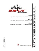 Schiller BOBCAT XRZ FR651V KAW Operator'S Manual preview