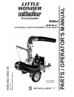 Schiller LITTLE WONDER monster 8495-06-01 Parts And Operator'S Manual preview