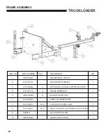 Preview for 22 page of Schiller LITTLE WONDER monster 8495-06-01 Parts And Operator'S Manual