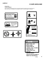 Preview for 15 page of Schiller PETITE MERVEILLE BRC-26 HYDRO Operator'S & Parts Manual