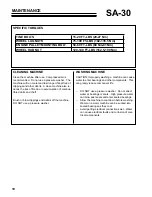 Preview for 12 page of Schiller PRO Stand-Aer SA-30A Operator'S Manual