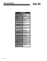 Preview for 20 page of Schiller PRO Stand-Aer SA-30A Operator'S Manual