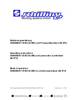 Preview for 1 page of Schilling 52.008 Operating Instructions Manual