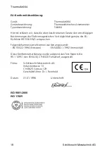 Preview for 18 page of Schiltknecht Messtechnik ThermoAir6/64 Operating Instruction