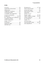 Preview for 34 page of Schiltknecht Messtechnik ThermoAir6/64 Operating Instruction