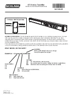 Schlage 672 Series Installation And Wiring Manual preview