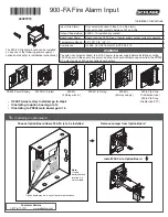 Предварительный просмотр 1 страницы Schlage 900-FA Installation Instructions