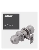 Schlage A Series Service Manual preview