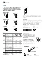 Preview for 8 page of Schlage AL-SERIES Owner'S Manual