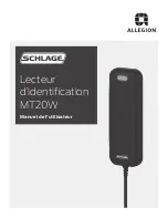 Предварительный просмотр 25 страницы Schlage ALLEGION MT20W User Manual