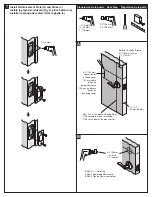 Preview for 3 page of Schlage B360/F Installation Instructions