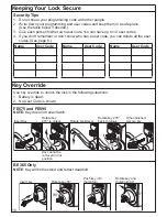 Preview for 10 page of Schlage BE365 Programming/Operating Manual