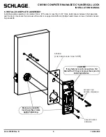 Preview for 6 page of Schlage CM5100-KPI Installation Manual