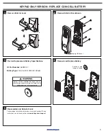 Предварительный просмотр 5 страницы Schlage CO 250 Battery Replacement Manual