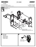 Preview for 1 page of Schlage CO-993 Installation Instructions Manual