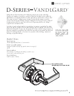 Предварительный просмотр 5 страницы Schlage D-Series Brochure & Specs