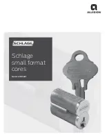 Предварительный просмотр 1 страницы Schlage Everest 29 Service Manual