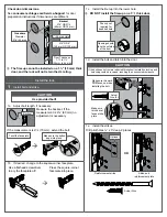 Preview for 2 page of Schlage FE410F Installation Instructions Manual