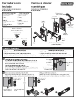 Preview for 5 page of Schlage FE595 Installation Instructions Manual