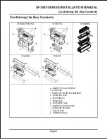 Preview for 3 page of Schlage GF3000 Gravity Force Series Installation Manual