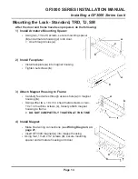 Preview for 13 page of Schlage GF3000 Gravity Force Series Installation Manual