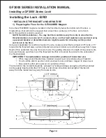 Preview for 14 page of Schlage GF3000 Gravity Force Series Installation Manual