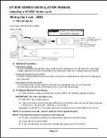 Preview for 18 page of Schlage GF3000 Gravity Force Series Installation Manual