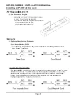 Preview for 20 page of Schlage GF3000 Gravity Force Series Installation Manual