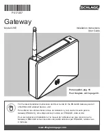 Schlage GWE Installation Instructions Manual preview