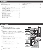 Preview for 2 page of Schlage keypad entry with built-in alarm User Manual