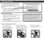 Preview for 4 page of Schlage keypad entry with built-in alarm User Manual