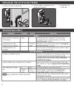 Preview for 8 page of Schlage keypad entry with built-in alarm User Manual