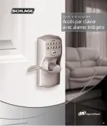 Preview for 25 page of Schlage keypad entry with built-in alarm User Manual